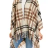 Buy 😀 Wonderly 👩 Women's Open Front Plaid Topper ✨ -Wonderly Shop Belk 1016