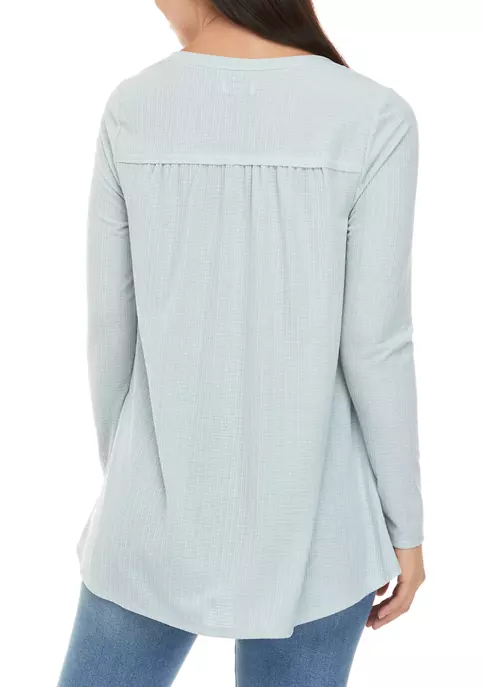 Cheapest ⌛ Wonderly 👩 Women's Waffle Henley 👚 Shirt 🌟 4 Cheapest ⌛ Wonderly 👩 Women's Waffle Henley 👚 Shirt 🌟 - Image 2