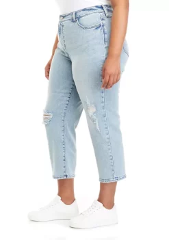 Wholesale 🥰 Wonderly Plus Size Curvy Fit High Rise Vintage Straight Leg 👖 Jeans ❤️ -Wonderly Shop Belk 1121