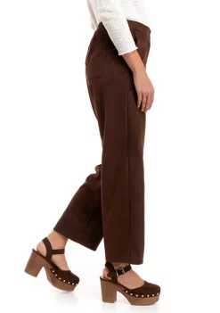 Budget 😍 Wonderly 👩 Women's Suede Ankle Pants ✔️ -Wonderly Shop Belk 1155