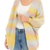 Deals 💯 Wonderly 👩 Women's Dolman Multicolor Cardigan 🔔 -Wonderly Shop Belk 1189