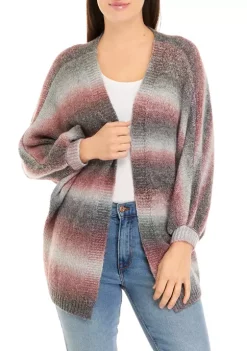 Deals 💯 Wonderly 👩 Women's Dolman Multicolor Cardigan 🔔 -Wonderly Shop Belk 1193