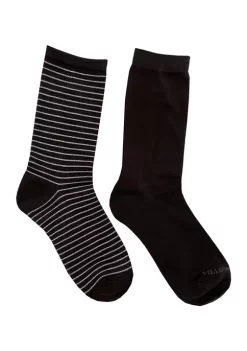 Discount 🛒 Wonderly 2 Pack of Crew 🧦 Socks 😀 -Wonderly Shop Belk 1196