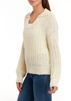 Top 10 ⌛ Wonderly 👩 Women's Long Sleeve Collared Ribbed Sweater 💯 -Wonderly Shop Belk 1216