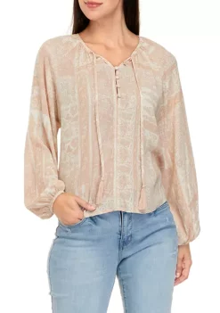 Promo 🥰 Wonderly 👩 Women's Peasant Blouse 😍
