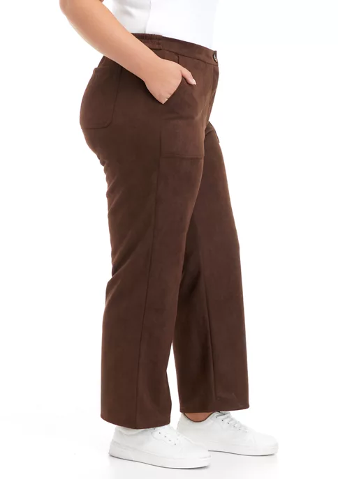 Brand new ❤️ Wonderly Plus Size Suede Ankle Pants 😍 5 Brand new ❤️ Wonderly Plus Size Suede Ankle Pants 😍 - Image 3