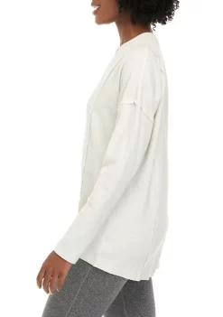 Best reviews of ✨ Wonderly 👩 Women's Long Sleeve V-Neck Seamed Top 🔥 -Wonderly Shop Belk 1252