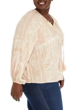 Cheap ⌛ Wonderly Plus Size Pintuck Blouse 🤩 -Wonderly Shop Belk 1292