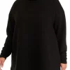 Flash Sale 😉 Wonderly Plus Size Long Sleeve Slouchy Mock Neck Sweater ⭐ -Wonderly Shop Belk 134