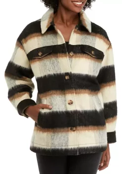 Buy 👏 Wonderly 👩 Women's Faux Wool Shacket 😍