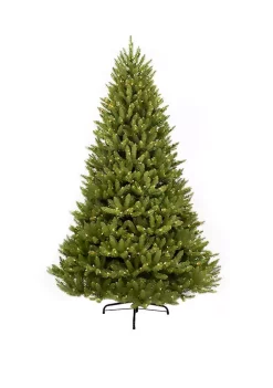 Best Pirce 🌟 Puleo International 6.5 Foot Pre Lit Franklin Fir Artificial 🎁 Christmas Tree 500 UL-Listed Clear Lights ✨