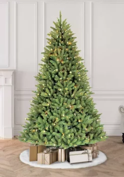 Best deal 💯 Puleo International 9 Foot Pre Lit Franklin Fir Artificial 🎁 Christmas Tree with 1000 Clear UL-Listed Lights 🥰 -Wonderly Shop Belk 1421