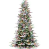 Top 10 🤩 Puleo International Pre-lit Slim Flocked Aspen Fir Tree ❤️ -Wonderly Shop Belk 1463