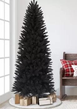 Cheap 😍 Puleo International Black Fraser Fir Pencil Tree ⌛ -Wonderly Shop Belk 1477