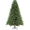 Discount 😀 Puleo International 7.5 Foot Pre Lit Noble Fir Artificial 🎅 Christmas Tree with 500 Clear UL Listed Lights and 1354 Tips ✨ -Wonderly Shop Belk 1486