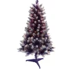 Best Sale 🔔 Puleo International 4 Foot Pre Lit Fashion Purple Pine Artificial 🎄 Christmas Tree with 150 UL Listed Clear Lights 🧨 -Wonderly Shop Belk 1511