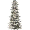 Cheapest 😍 Puleo International Pre-lit Slim Flocked Aspen Fir Tree 🤩 -Wonderly Shop Belk 1515