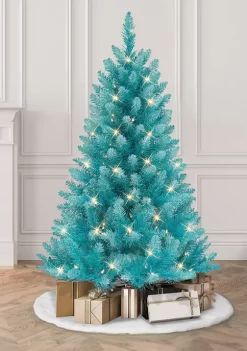 Outlet 🌟 Puleo International Pre-lit Fashion Teal 🎄 Christmas Tree 🥰 -Wonderly Shop Belk 1532