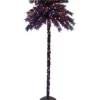 Best deal 🤩 Puleo International Pre-Lit Purple and Black Palm Tree 🤩 -Wonderly Shop Belk 1564