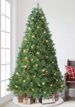 Deals 🤩 Puleo International Pre-Lit 🔔 Christmas Tradition Pine Tree ✔️ -Wonderly Shop Belk 1570