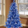 Budget ✨ Puleo International Pre-Lit 4-Foot Fashion Blue 🎅 Christmas Tree 🧨