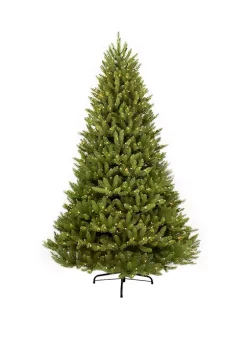 Best Sale ✨ Puleo International 10 Foot Pre Lit Franklin Fir Artificial ❄ Christmas Tree with 1300 Clear UL Listed Lights 🌟
