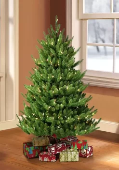 Brand new 💯 Puleo International Pre-Lit 4.5-Foot Canadian Balsam Fir 🎅 Christmas Tree 🥰