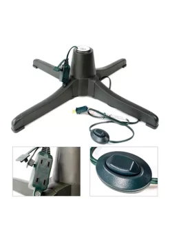 Outlet 🛒 Puleo International Rotating Tree Stand for 7 to 7.5 Foot 🔔 Christmas Tree ✨ -Wonderly Shop Belk 1639