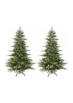 Flash Sale 🔥 Puleo International Pre-lit Aspen Green Fir Tree ❤️ -Wonderly Shop Belk 1646