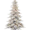 Buy 🎁 Puleo International Pre-lit Flocked Utah Fir Tree 🎁 -Wonderly Shop Belk 1655