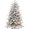 Brand new 🎁 Puleo International Pre-lit Flocked Slim Northern Fir 🎉 -Wonderly Shop Belk 1659