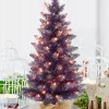 New 🔥 Puleo International Pre-Lit 3-Foot Purple 🎅 Christmas Tree 🌟 -Wonderly Shop Belk 1681