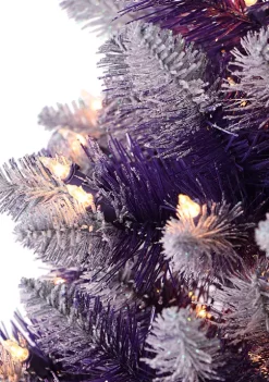 New 🔥 Puleo International Pre-Lit 3-Foot Purple 🎅 Christmas Tree 🌟 -Wonderly Shop Belk 1683