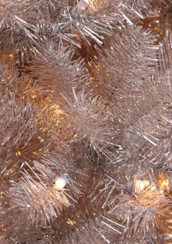 Buy ✔️ Puleo International Pre-Lit 4.5-Foot Rose Gold 🎄 Christmas Tree 💯 -Wonderly Shop Belk 1690
