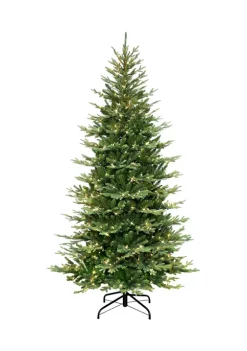 Discount 🎉 Puleo International Pre-lit Slim Balsam Fir Tree 🔥