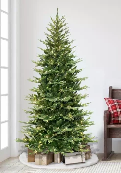 Discount 🎉 Puleo International Pre-lit Slim Balsam Fir Tree 🔥 -Wonderly Shop Belk 1762