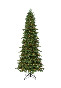 Outlet 💯 Puleo International Pre-Lit 7.5-Foot Slim Montana Spruce 🔔 Christmas Tree ⭐ -Wonderly Shop Belk 1817