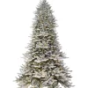 Best Pirce 😍 Puleo International Pre-lit Flocked Royal Majestic Douglas Fir Downswept Tree ❤️ -Wonderly Shop Belk 1823