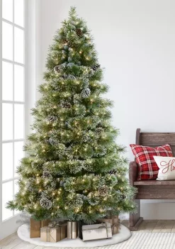 Deals 🎁 Puleo International Pre-Lit Springfield Fir with Cashmere Tips 😉 -Wonderly Shop Belk 1833