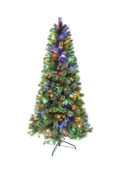 New 🌟 Puleo International Pre-Lit Montana Pine Tree 🤩 -Wonderly Shop Belk 1850