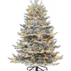 Best Pirce 😍 Puleo International Pre-lit Flocked Royal Majestic Douglas Fir Downswept Tree 🌟 -Wonderly Shop Belk 1875