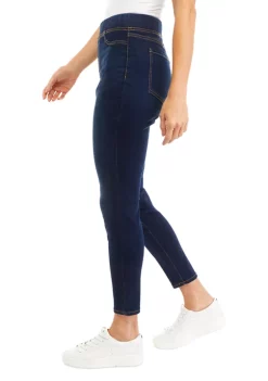 Top 10 💯 Wonderly Petite High Rise Pull On Skinny 👖 Jeans ✨ -Wonderly Shop Belk 189
