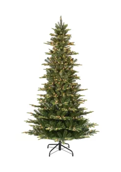 Buy 🛒 Puleo International Pre-lit Slim Aspen Fir Tree ⌛ -Wonderly Shop Belk 1921