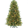 Coupon 😀 Puleo International Pre-lit Slim Westford Spruce Tree ⭐ -Wonderly Shop Belk 1925