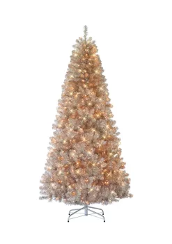 Outlet ✨ Puleo International Pre-lit Rose Gold Tree 🧨 -Wonderly Shop Belk 1936