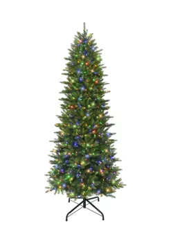 Best Pirce 🌟 Puleo International 10 ft Pre-lit Slim Fraser Fir Tree with 800 Color Select LED Lights 🥰 -Wonderly Shop Belk 1973