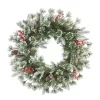Top 10 💯 Puleo International 24 in. PE/PVC Decorated Wreath with Pine Cones & Berries 🎁 -Wonderly Shop Belk 2008