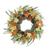 Deals 💯 Puleo International 24 Inch Artificial 🦮 Dogwood and Poppy and Daisy Floral Spring Wreath ✨ -Wonderly Shop Belk 2015