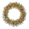 Deals 🎁 Puleo International Pre-Lit Glittery Wreath with Pine Cones & Berries 🤩 -Wonderly Shop Belk 2068