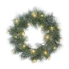 Brand new ✨ Puleo International 24 in Battery Operated Glittery Wreath 🎁 -Wonderly Shop Belk 2072